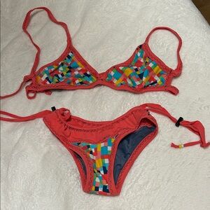 Colorful Geometric Bikini Set